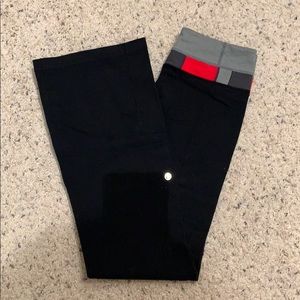 lululemon Black Wide Leg Athletic Pants